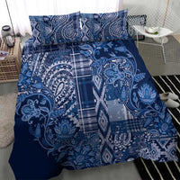 Africa Floral mix Maasai Shuka Bedding Set Blue Moitf LT9 - Wonder Print Shop