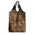 Africa Floral mix Maasai Shuka Grocery Bag Gold Moitf