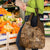 Africa Floral mix Maasai Shuka Grocery Bag Gold Moitf