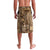 Africa Floral mix Maasai Shuka Lavalava Gold Moitf - Wonder Print Shop
