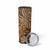 Africa Floral mix Maasai Shuka Skinny Tumbler Gold Moitf - Wonder Print Shop