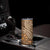 Africa Floral mix Maasai Shuka Skinny Tumbler Gold Moitf - Wonder Print Shop