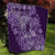 Africa Floral mix Maasai Shuka Quilt Purple Moitf - Wonder Print Shop
