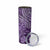 Africa Floral mix Maasai Shuka Skinny Tumbler Purple Moitf - Wonder Print Shop