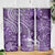Africa Floral mix Maasai Shuka Skinny Tumbler Purple Moitf - Wonder Print Shop