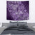 Africa Floral mix Maasai Shuka Tapestry Purple Moitf - Wonder Print Shop