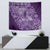 Africa Floral mix Maasai Shuka Tapestry Purple Moitf - Wonder Print Shop