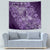 Africa Floral mix Maasai Shuka Tapestry Purple Moitf - Wonder Print Shop