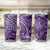 Africa Floral mix Maasai Shuka Tumbler Cup Purple Moitf - Wonder Print Shop