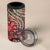 Africa Floral mix Maasai Shuka 4 in 1 Can Cooler Tumbler Red Moitf LT9 - Wonder Print Shop