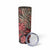 Africa Floral mix Maasai Shuka Skinny Tumbler Red Moitf - Wonder Print Shop