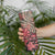 Africa Floral mix Maasai Shuka Skinny Tumbler Red Moitf - Wonder Print Shop