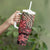 Africa Floral mix Maasai Shuka Tumbler With Handle Red Moitf - Wonder Print Shop