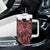 Africa Floral mix Maasai Shuka Tumbler With Handle Red Moitf - Wonder Print Shop