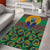 African Pattern Traditional Kanga Style Area Rug LT9 - Wonder Print Shop