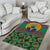African Pattern Traditional Kanga Style Area Rug LT9 - Wonder Print Shop