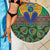 African Pattern Traditional Kanga Style Beach Blanket LT9 - Wonder Print Shop