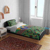 African Pattern Traditional Kanga Style Bedding Set LT9 - Wonder Print Shop
