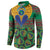 African Pattern Traditional Kanga Style Button Sweatshirt LT9 - Wonder Print Shop