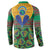 African Pattern Traditional Kanga Style Button Sweatshirt LT9 - Wonder Print Shop