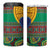 African Pattern Traditional Kanga Style 4 in 1 Can Cooler Tumbler LT9 - Wonder Print Shop