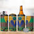 African Pattern Traditional Kanga Style 4 in 1 Can Cooler Tumbler LT9 - Wonder Print Shop