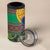 African Pattern Traditional Kanga Style 4 in 1 Can Cooler Tumbler LT9 - Wonder Print Shop