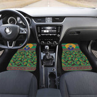 African Pattern Traditional Kanga Style Car Mats LT9 - Wonder Print Shop