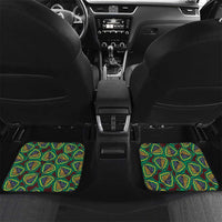 African Pattern Traditional Kanga Style Car Mats LT9 - Wonder Print Shop