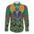 African Pattern Traditional Kanga Style Family Matching Long Sleeve Bodycon Dress and Hawaiian Shirt LT9 - Wonder Print Shop