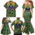 African Pattern Traditional Kanga Style Family Matching Mermaid Dress and Hawaiian Shirt LT9 - Wonder Print Shop