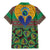 African Pattern Traditional Kanga Style Family Matching Mermaid Dress and Hawaiian Shirt LT9 - Wonder Print Shop