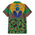 African Pattern Traditional Kanga Style Family Matching Off Shoulder Maxi Dress and Hawaiian Shirt LT9 - Wonder Print Shop