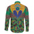 African Pattern Traditional Kanga Style Family Matching Puletasi and Hawaiian Shirt - Wonder Print Shop