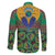 African Pattern Traditional Kanga Style Family Matching Short Sleeve Bodycon Dress and Hawaiian Shirt - Wonder Print Shop