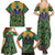 African Pattern Traditional Kanga Style Family Matching Summer Maxi Dress and Hawaiian Shirt - Wonder Print Shop