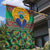 African Pattern Traditional Kanga Style Garden Flag - Wonder Print Shop