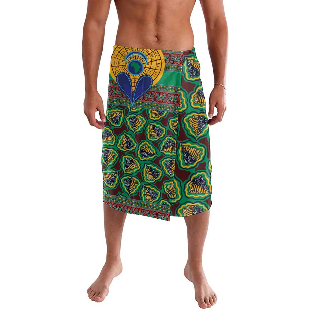 African Pattern Traditional Kanga Style Lavalava - Wonder Print Shop