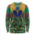 African Pattern Traditional Kanga Style Long Sleeve Shirt - Wonder Print Shop