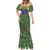 African Pattern Traditional Kanga Style Mermaid Dress - Wonder Print Shop