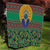 African Pattern Traditional Kanga Style Quilt - Wonder Print Shop