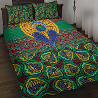 African Pattern Traditional Kanga Style Quilt Bed Set - Wonder Print Shop
