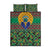 African Pattern Traditional Kanga Style Quilt Bed Set - Wonder Print Shop