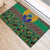 African Pattern Traditional Kanga Style Rubber Doormat - Wonder Print Shop