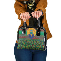 African Pattern Traditional Kanga Style Shoulder Handbag