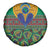 African Pattern Traditional Kanga Style Spare Tire Cover - Wonder Print Shop