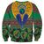 African Pattern Traditional Kanga Style Sweatshirt - Wonder Print Shop