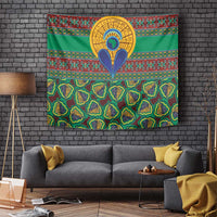 African Pattern Traditional Kanga Style Tapestry - Wonder Print Shop