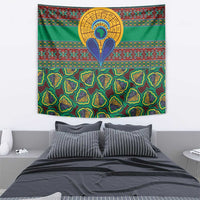 African Pattern Traditional Kanga Style Tapestry - Wonder Print Shop