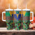 African Pattern Traditional Kanga Style Tumbler With Handle - Wonder Print Shop